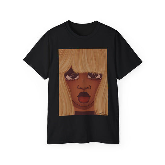 Unisex Ultra Cotton Tee (Heart Eyes)