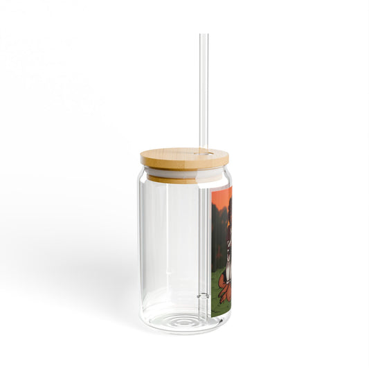 Sipper Glass, 16oz - Sunset