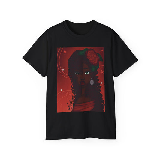 Unisex Ultra Cotton Tee (Rose)