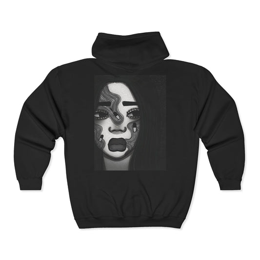 Unisex Zip Up Sweatshirt - Addiction