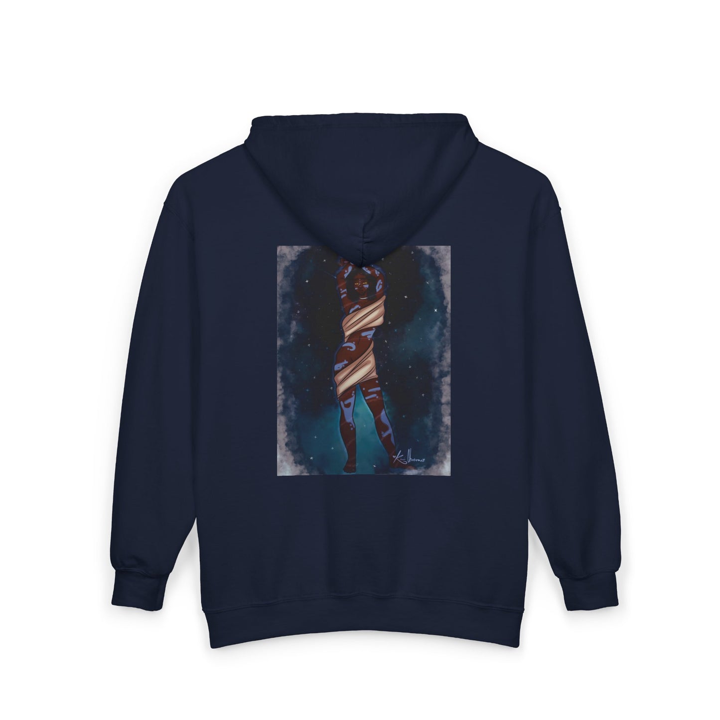 Unisex Heavy Blend™ Full Zip Hooded Sweatshirt (Space)