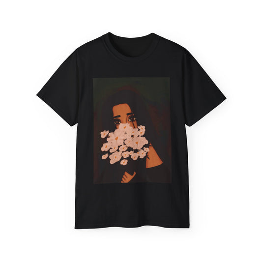 Unisex Ultra Cotton Tee (Flowers)