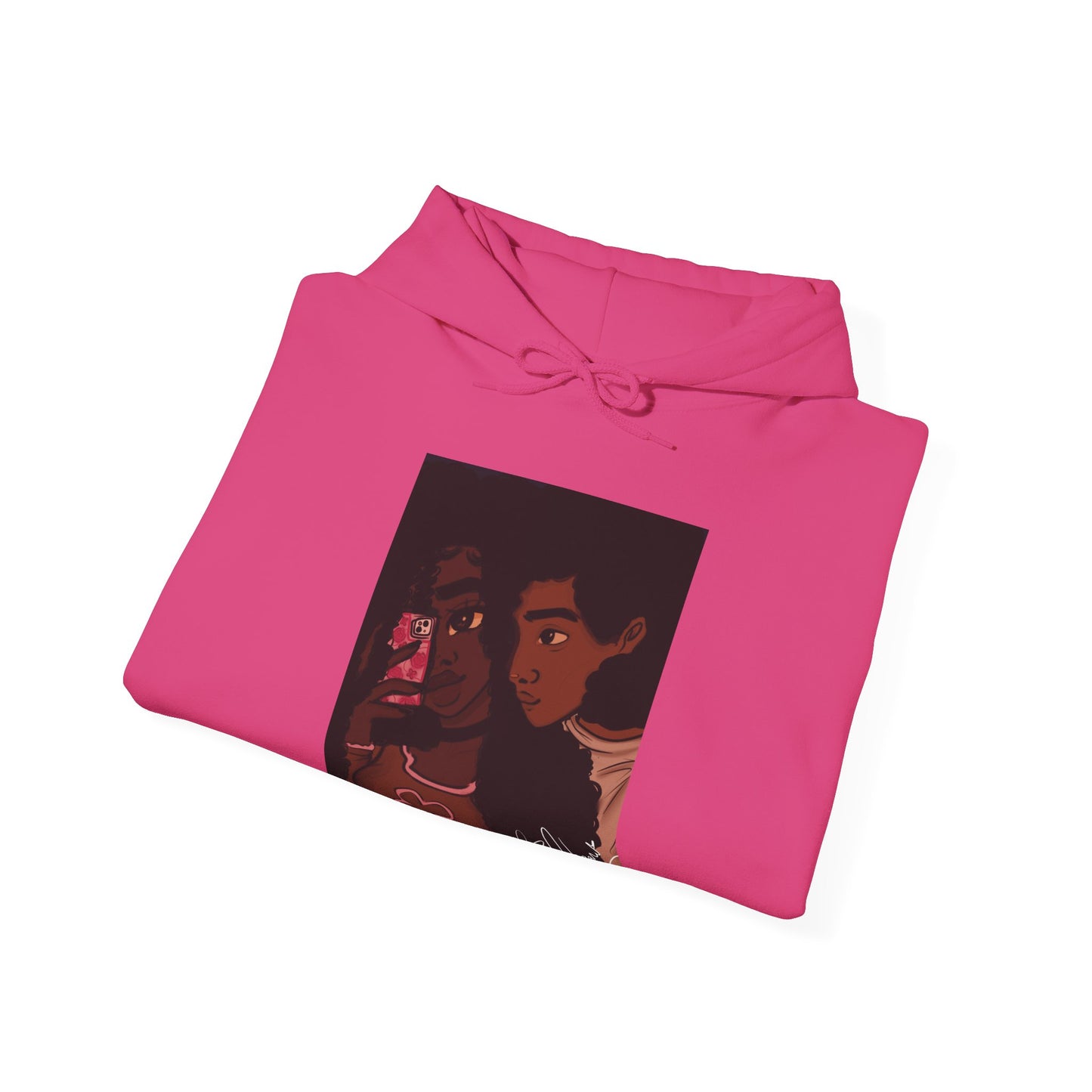 Unisex Heavy Blend™ Hooded Sweatshirt (Black Love V2)