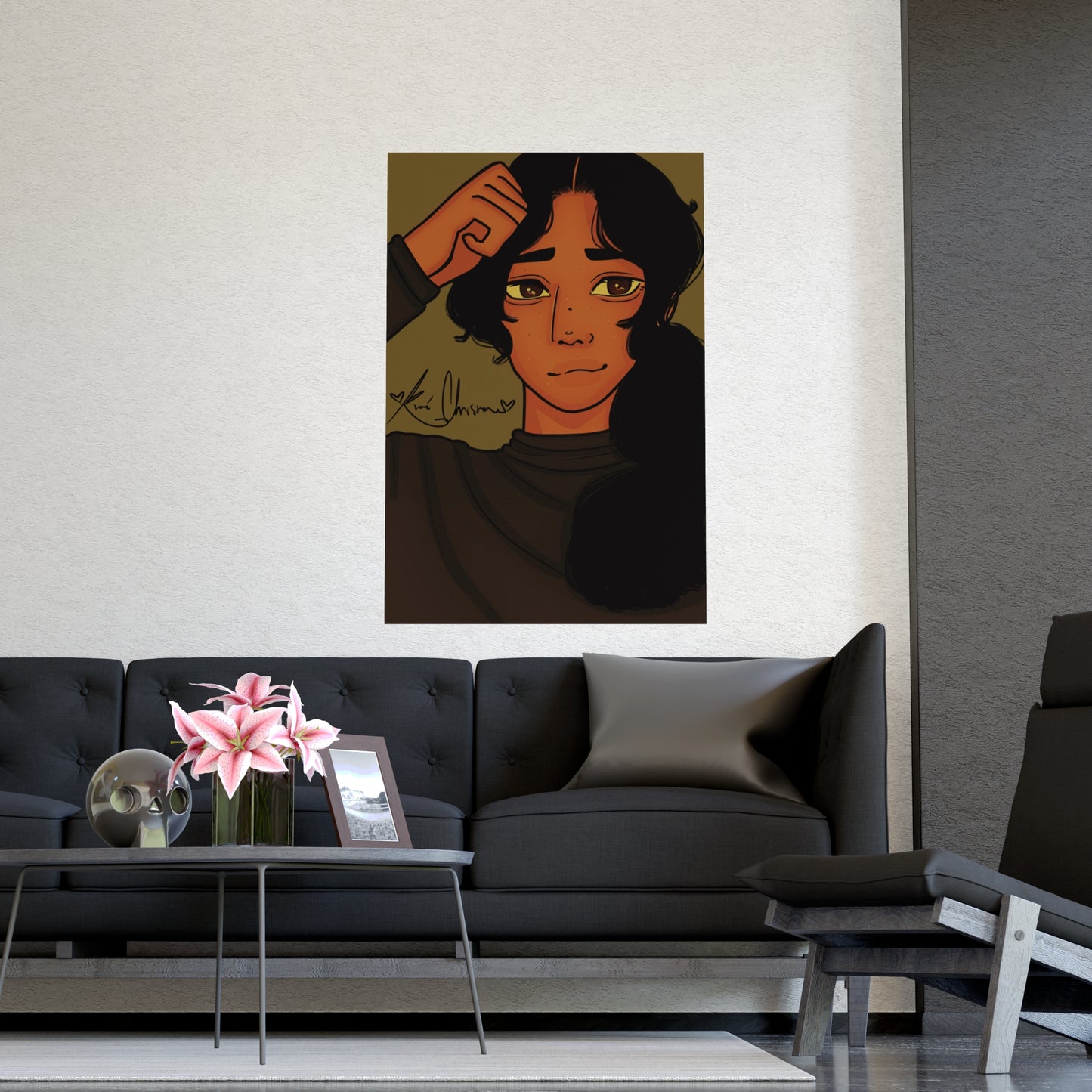 Vertical Matte Poster - Greene