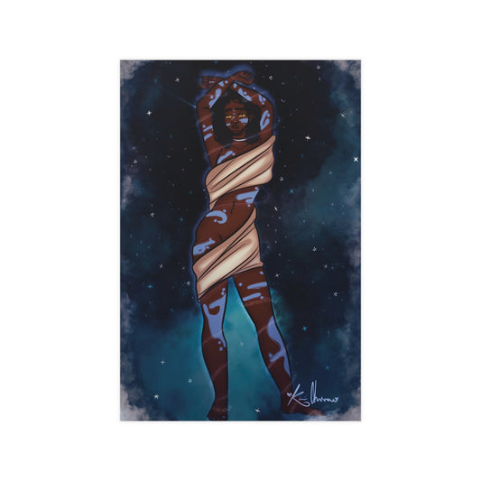 Vertical Matte Poster - Space