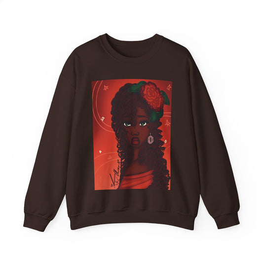 Unisex Heavy Blend™ Crewneck Sweatshirt (Rose)