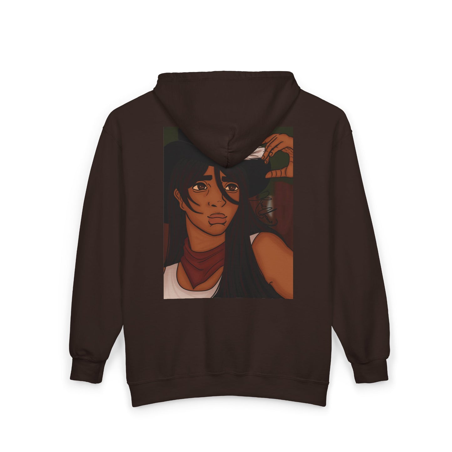 Unisex Zip Up Sweatshirt - Cowboy