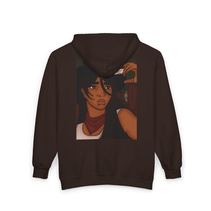 Unisex Zip Up Sweatshirt - Cowboy