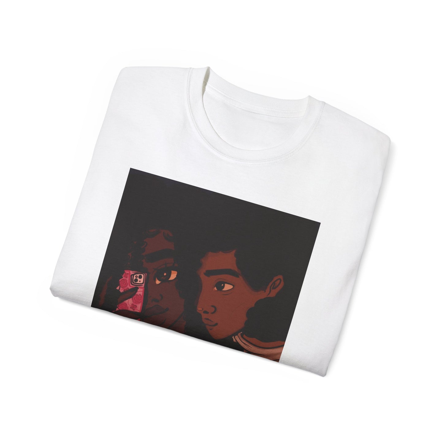 Unisex Ultra Cotton Tee (Black Love)