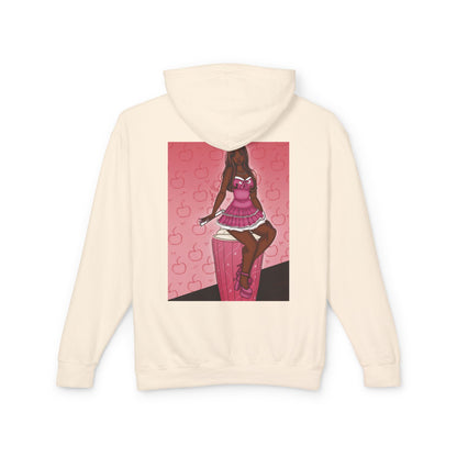 Unisex Lightweight Hooded Sweatshirt (Milkshake)