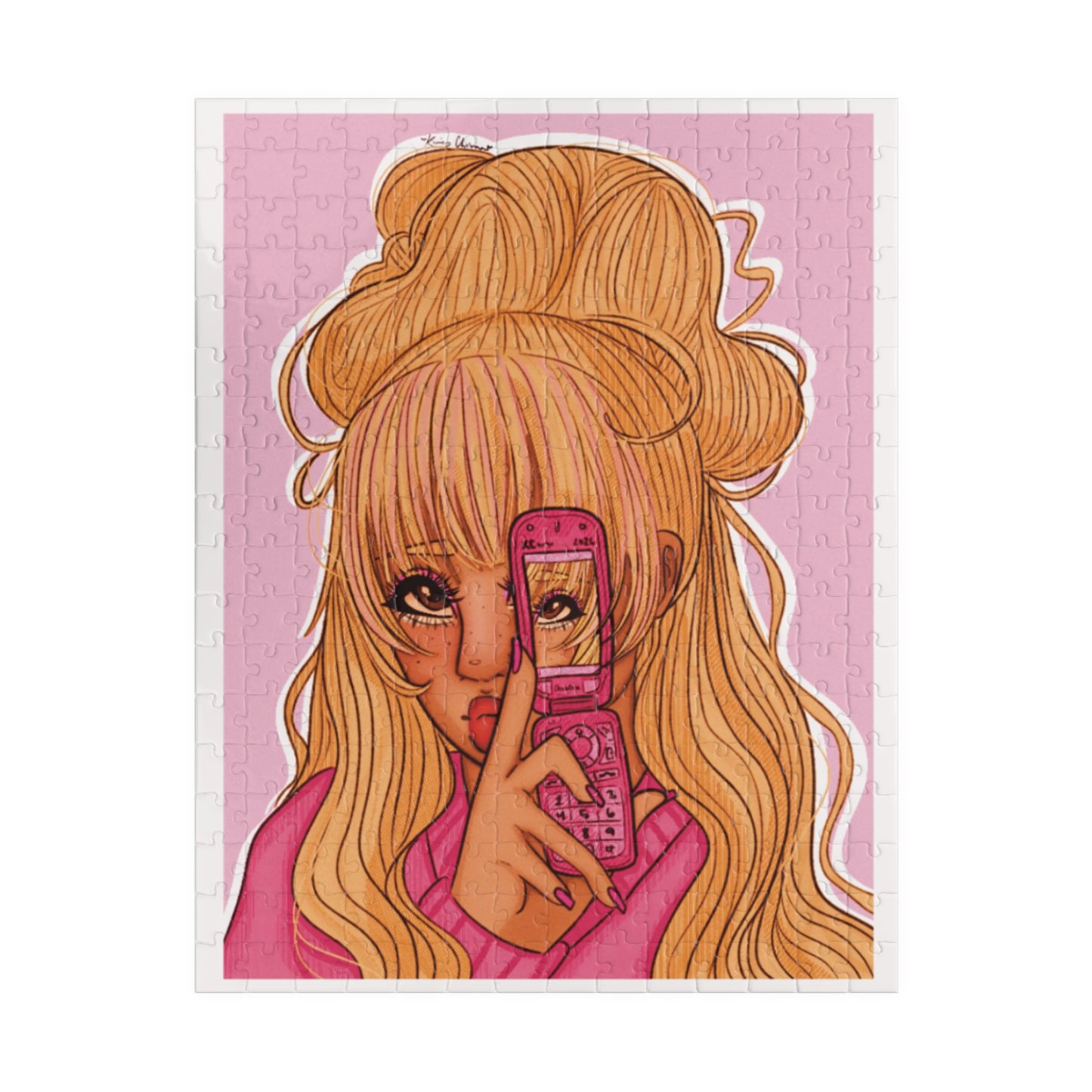 Puzzle (110, 252, 520, 1014-piece) - Pink 90’s Girl