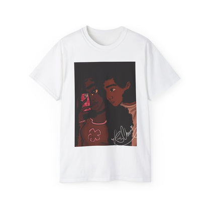 Unisex Ultra Cotton Tee (Black Love)