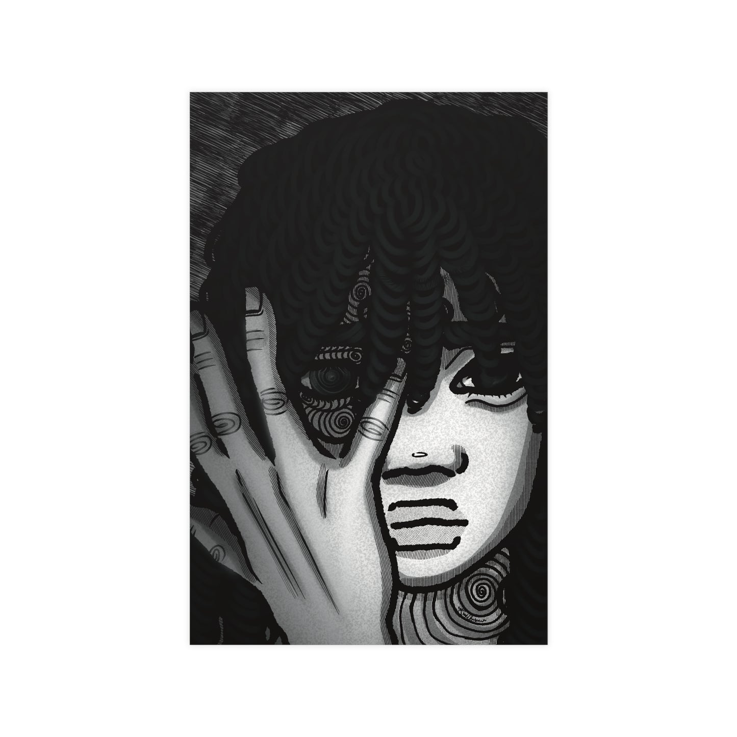 Vertical Matte Poster - Fear
