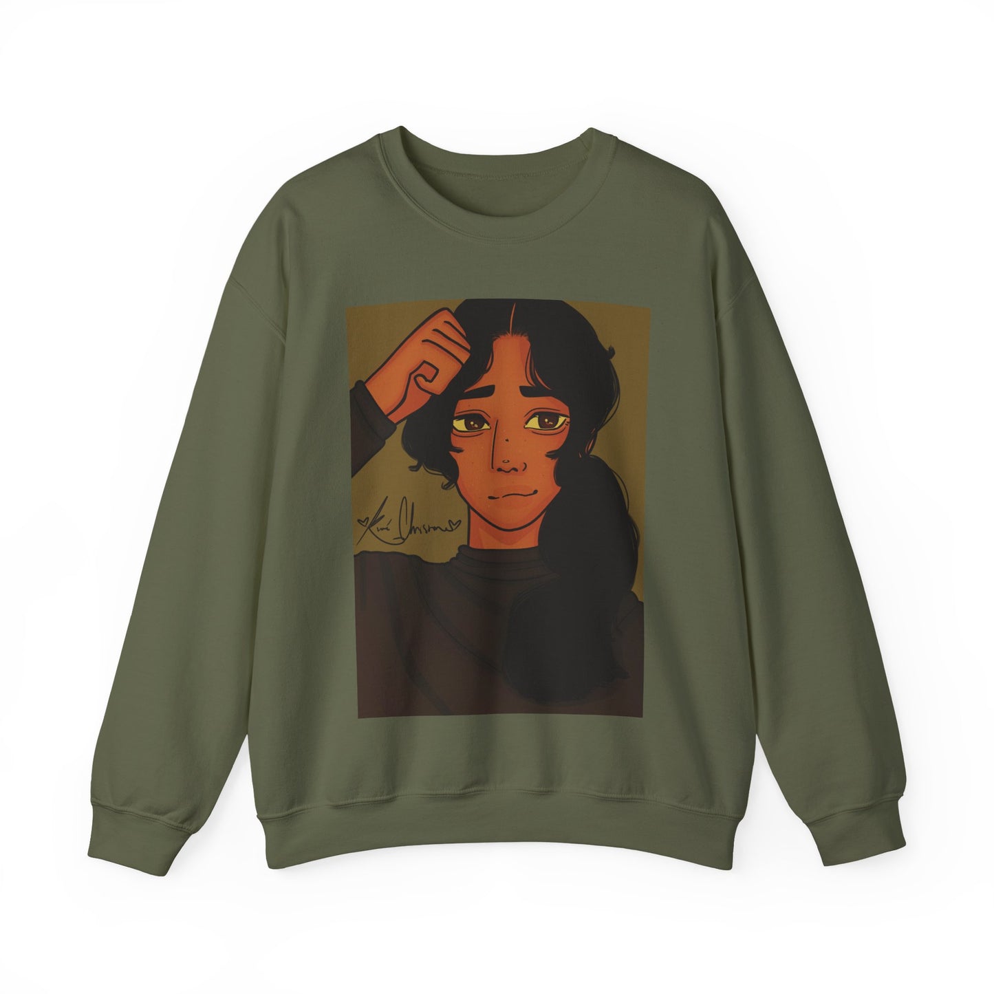 Unisex Heavy Blend™ Crewneck Sweatshirt (Greene)