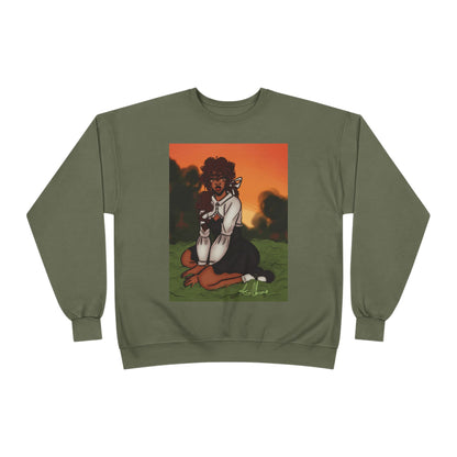 Unisex EcoSmart® Crewneck Sweatshirt (Sunset)