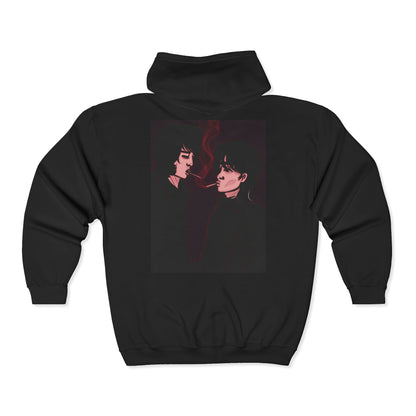 Unisex Heavy Blend™ Full Zip Hooded Sweatshirt (Dark Times)