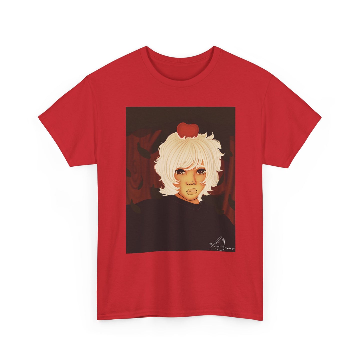 Unisex Heavy Cotton Tee (Apple)