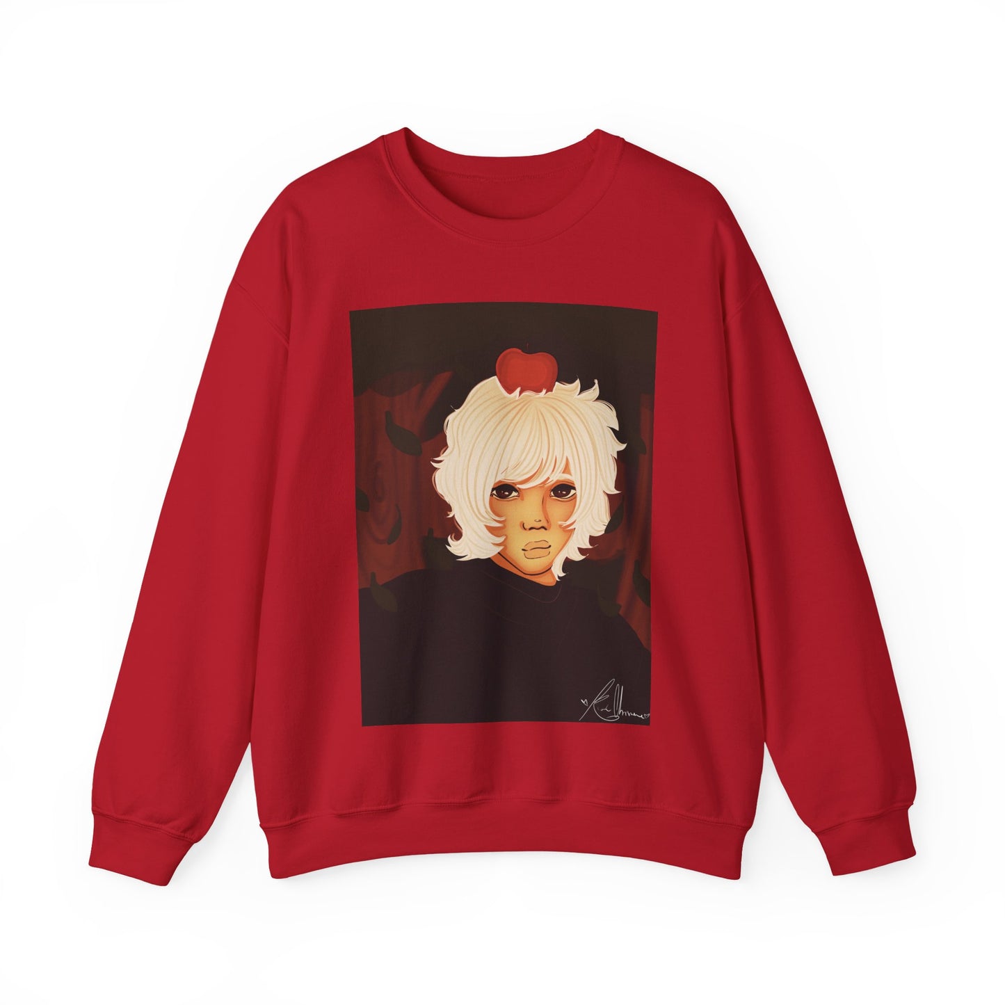 Unisex Heavy Blend™ Crewneck Sweatshirt (Apple)