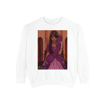 Unisex Garment-Dyed Sweatshirt (Princess)