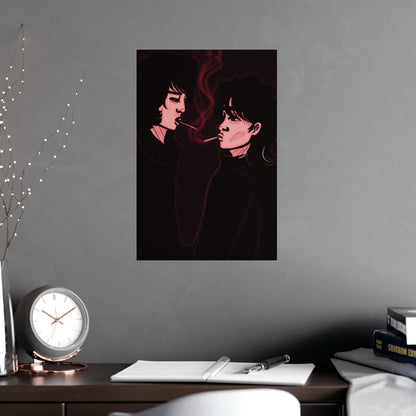 Vertical Matte Poster - Dark Times