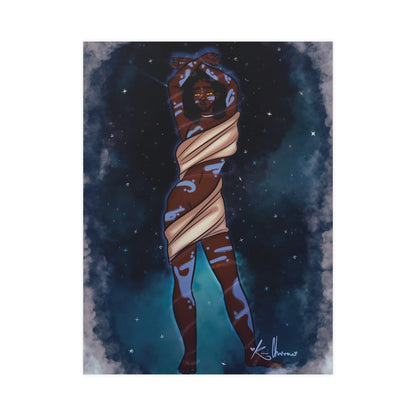 Vertical Matte Poster - Space