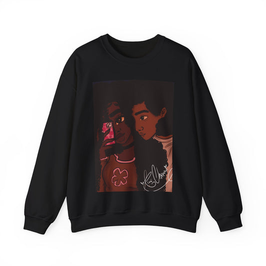 Unisex Heavy Blend™ Crewneck Sweatshirt (Black Love)