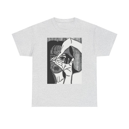Unisex Heavy Cotton Tee (Illusions)