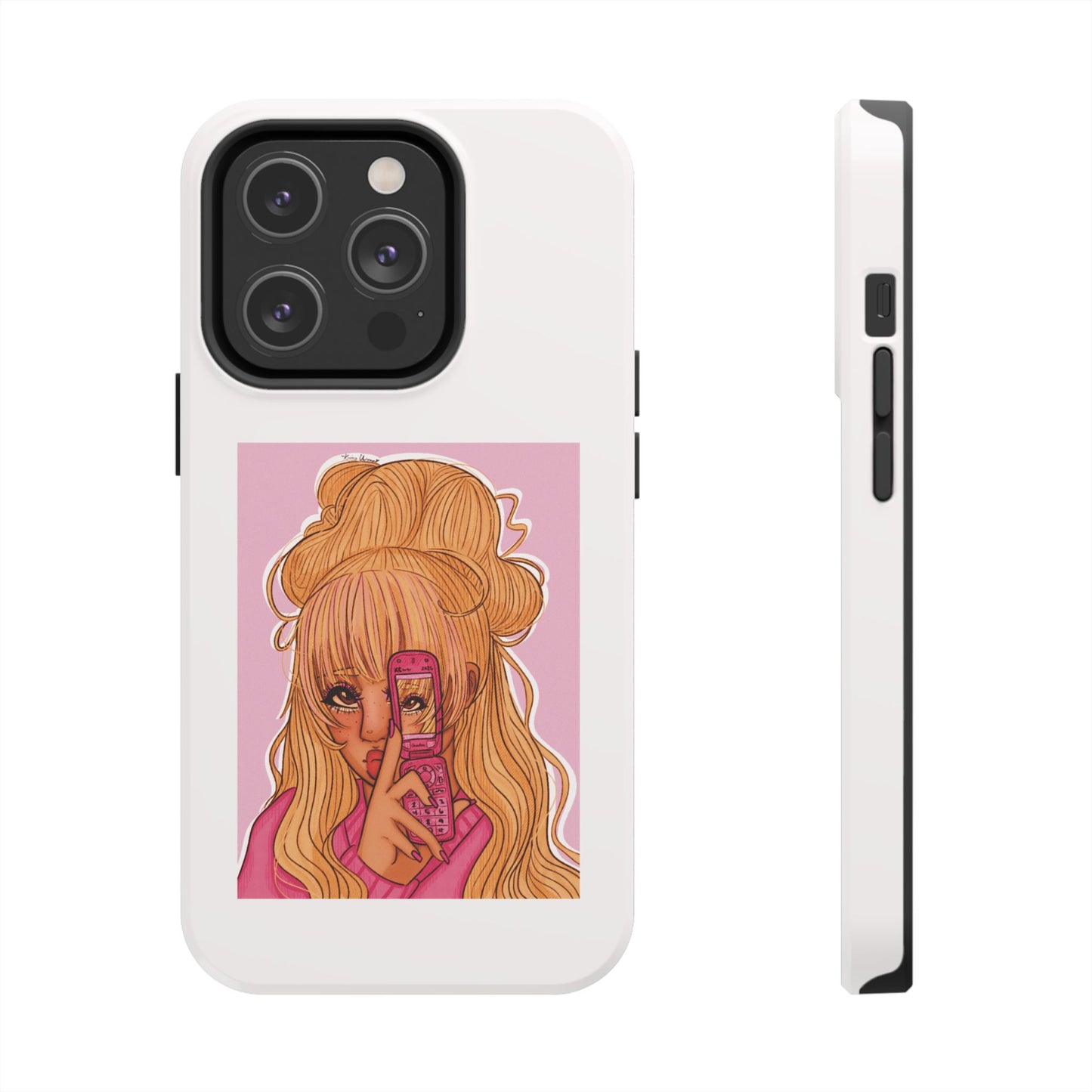 Tough Phone Cases - Pink 90’s Girl