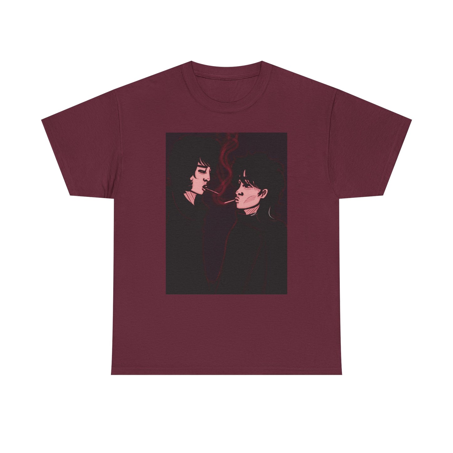 Unisex Heavy Cotton Tee (Dark Times)