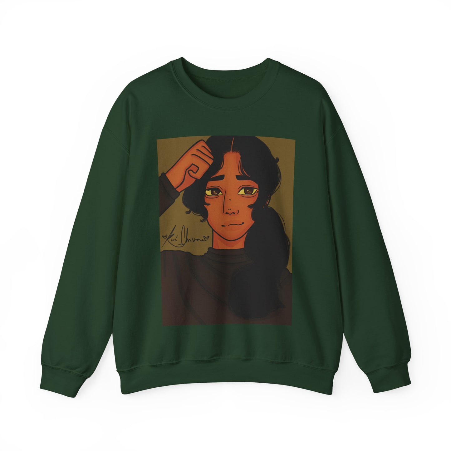 Unisex Heavy Blend™ Crewneck Sweatshirt (Greene)