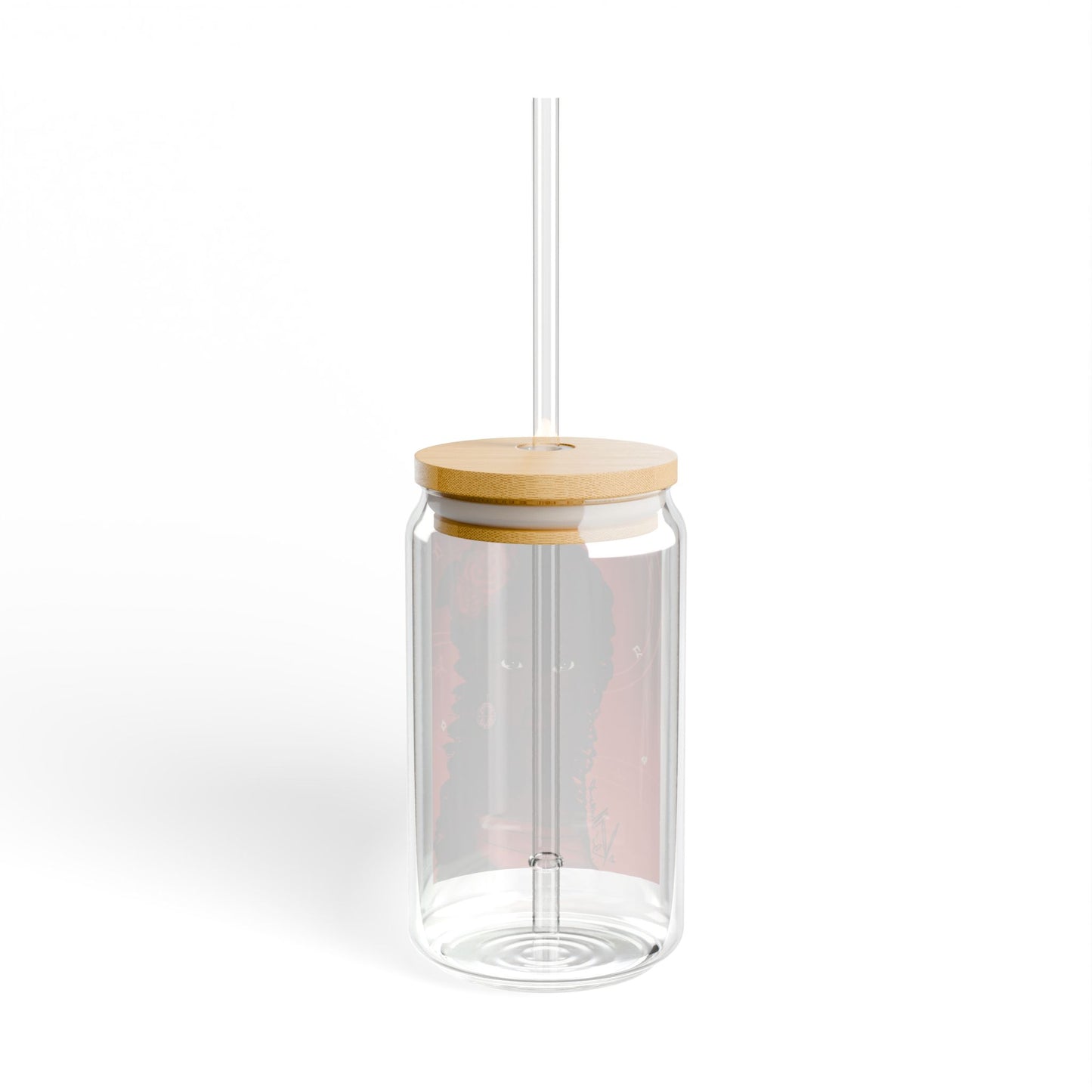 Sipper Glass, 16oz - Rose
