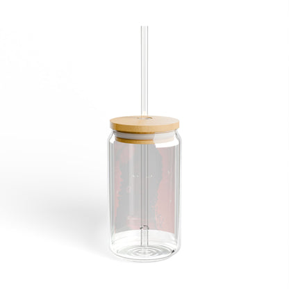 Sipper Glass, 16oz - Rose