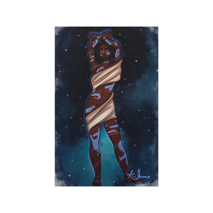 Vertical Matte Poster - Space