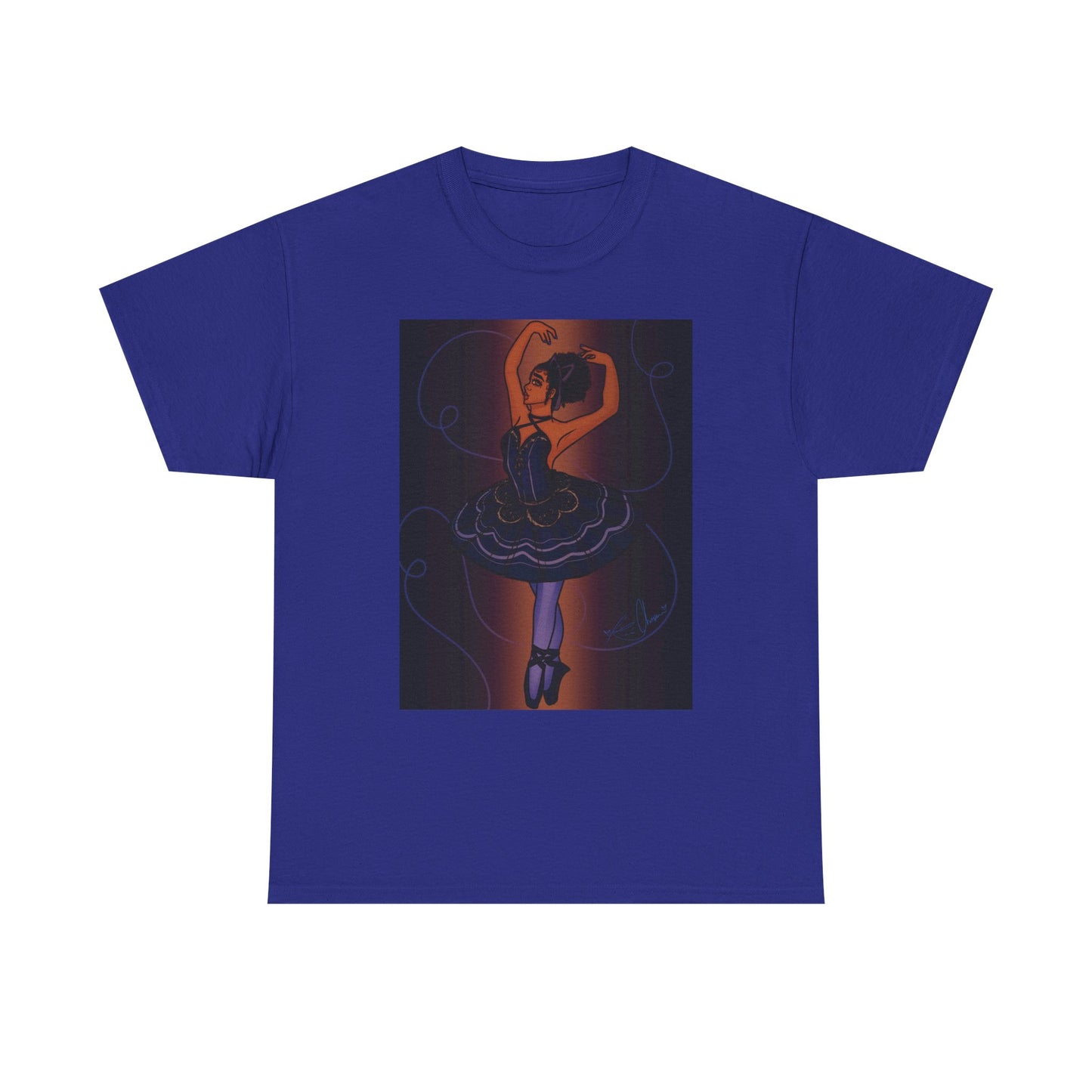 Unisex Heavy Cotton Tee (Ballerina)