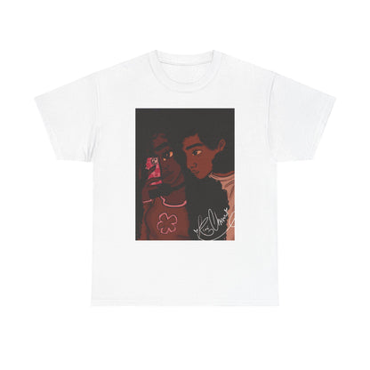 Unisex Heavy Cotton Tee (Black Love)