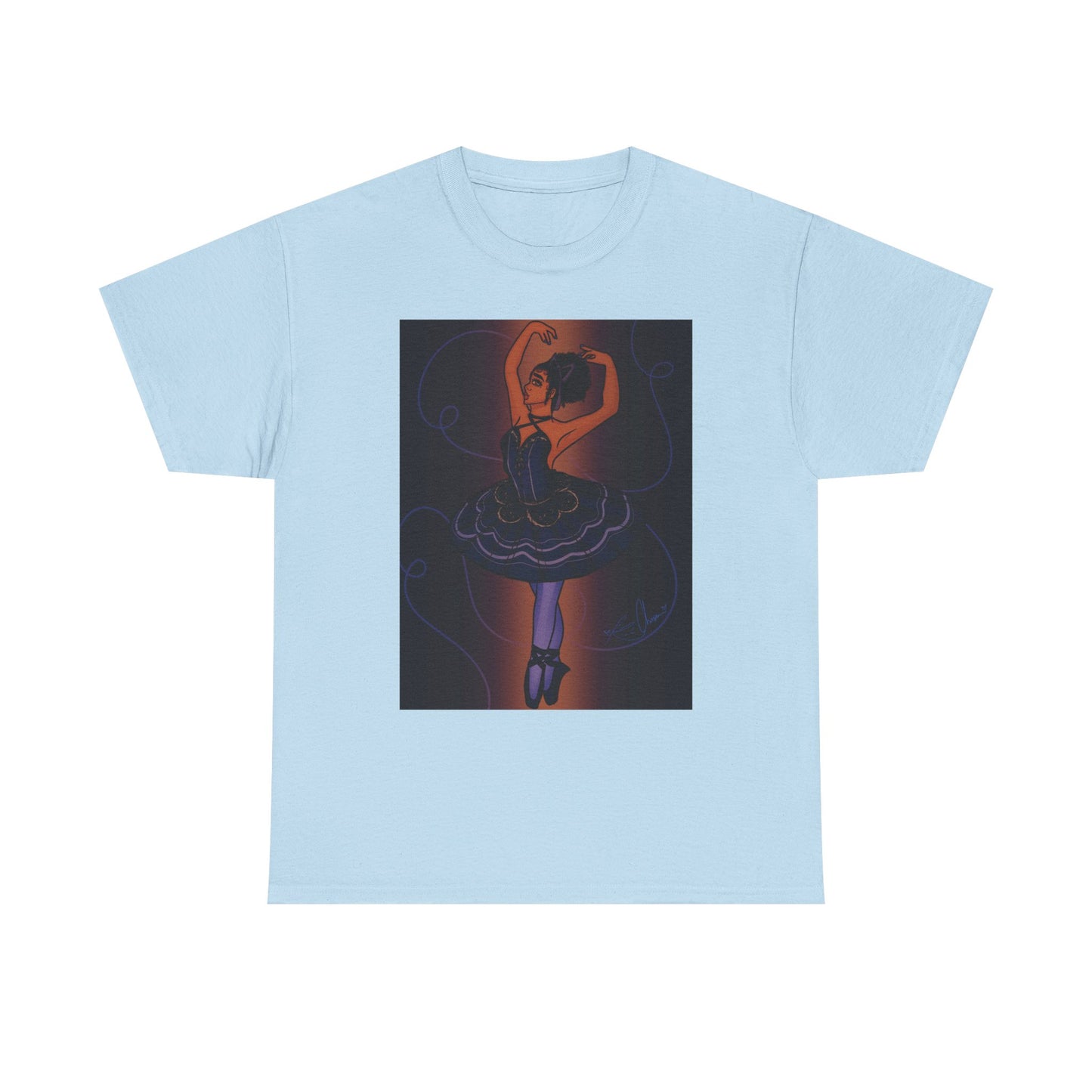 Unisex Heavy Cotton Tee (Ballerina)