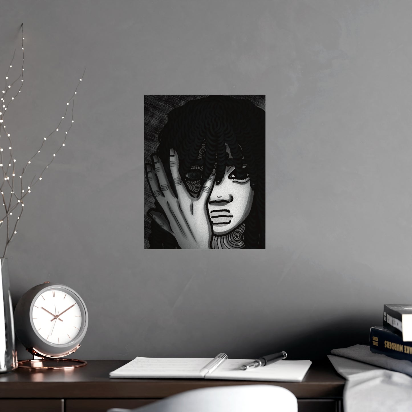 Vertical Matte Poster - Fear