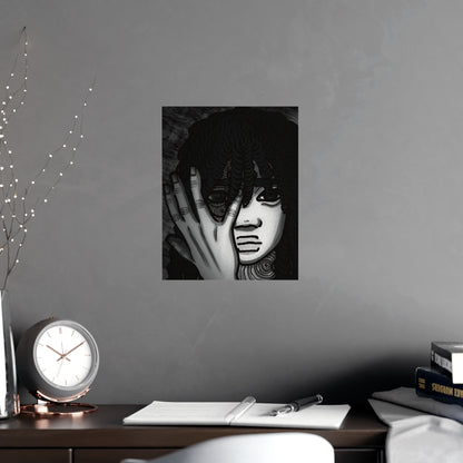Vertical Matte Poster - Fear
