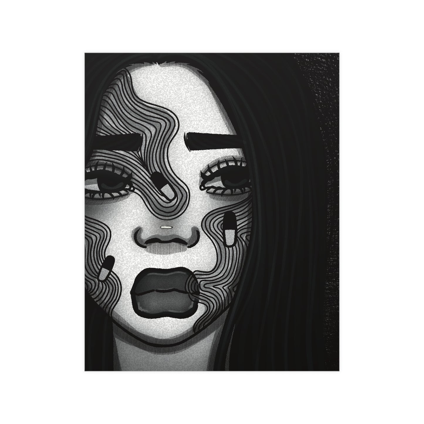 Vertical Matte Poster - Addiction