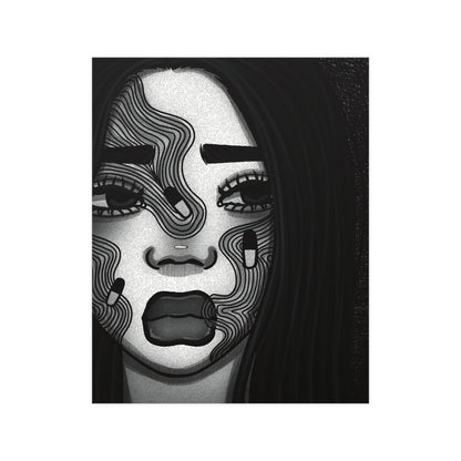 Vertical Matte Poster - Addiction