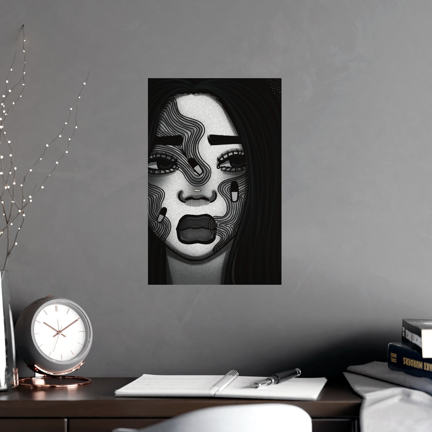 Vertical Matte Poster - Addiction