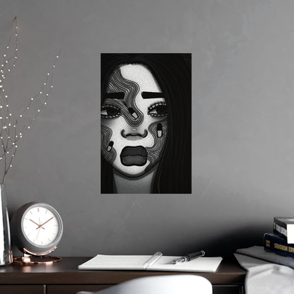 Vertical Matte Poster - Addiction