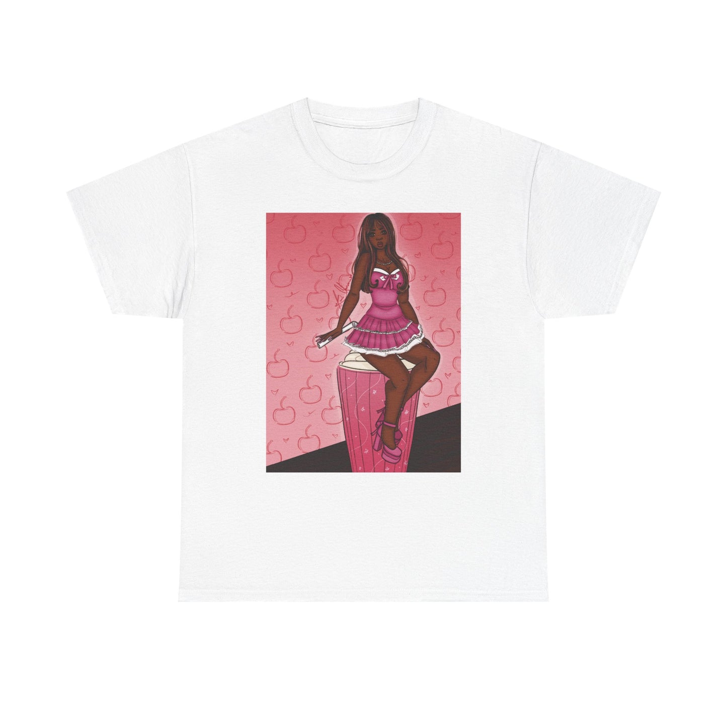 Unisex Heavy Cotton Tee (Milkshake)