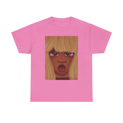 Unisex Heavy Cotton Tee (Heart Eyes)