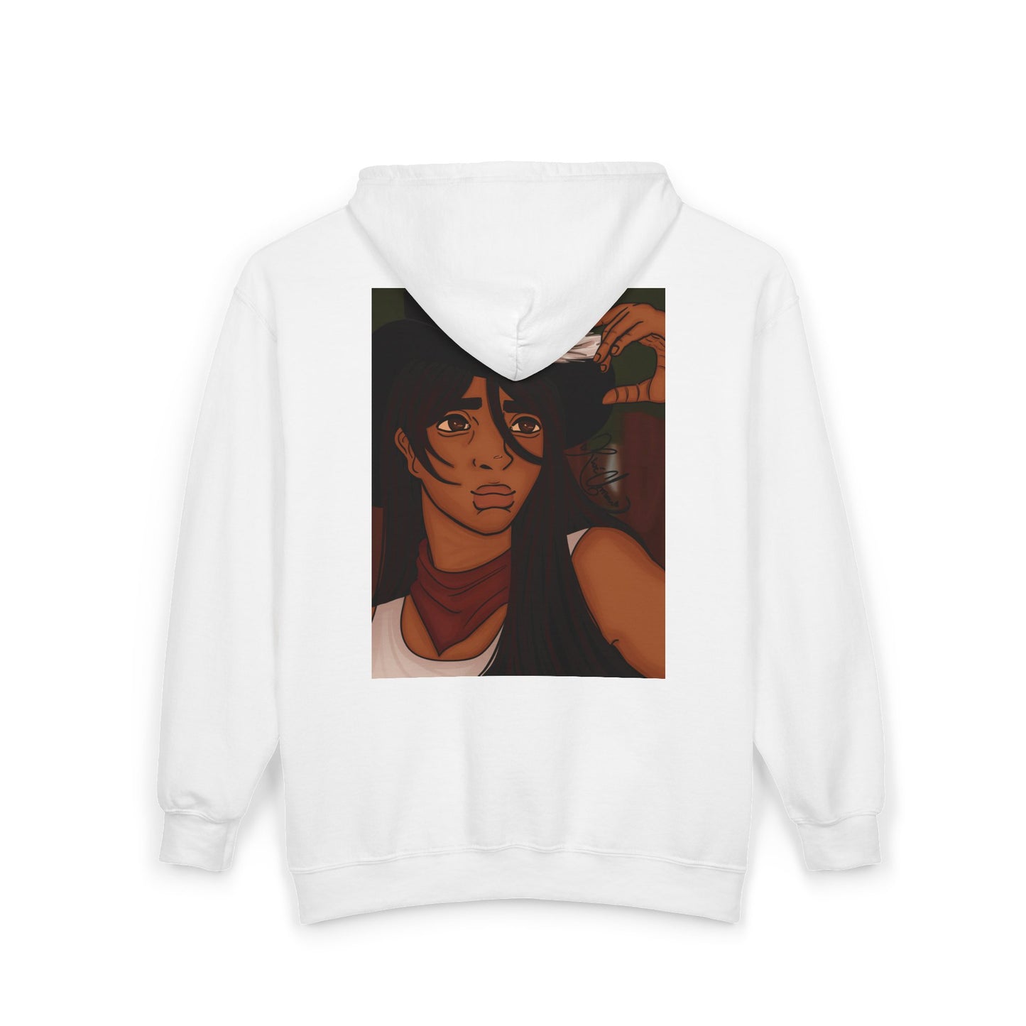 Unisex Zip Up Sweatshirt - Cowboy