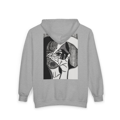 Unisex Heavy Blend™ Full Zip Hooded Sweatshirt (Illusions)
