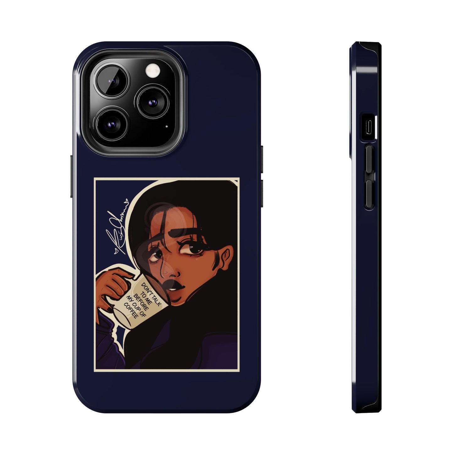 Tough Phone Cases - Coffee