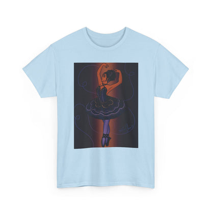 Unisex Heavy Cotton Tee (Ballerina)