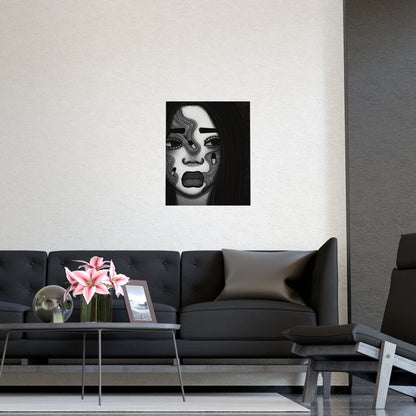 Vertical Matte Poster - Addiction