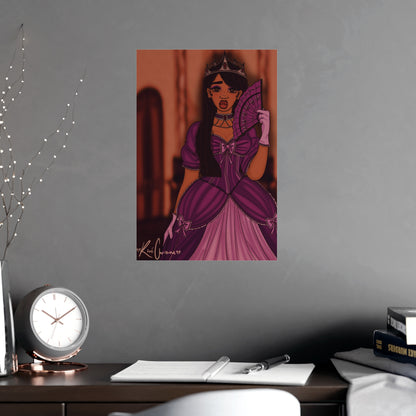 Vertical Matte Poster - Princess